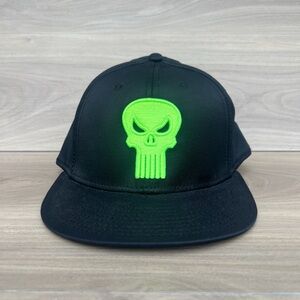 Marvel Comics The Punisher Cap Hat One Size Fits Most Black